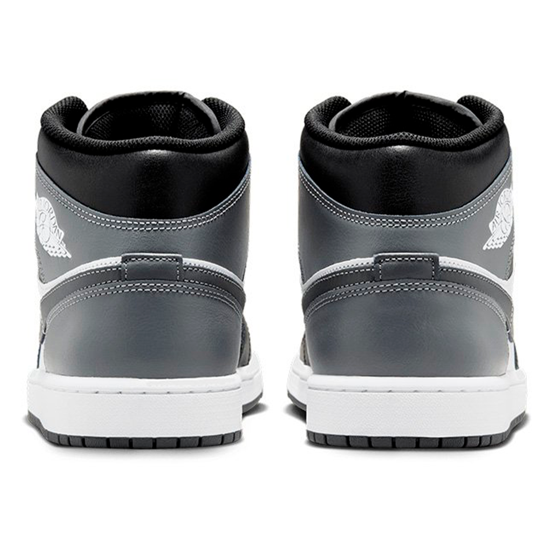 Sneakers Air Jordan 1 Mid Black&Iron-Gray