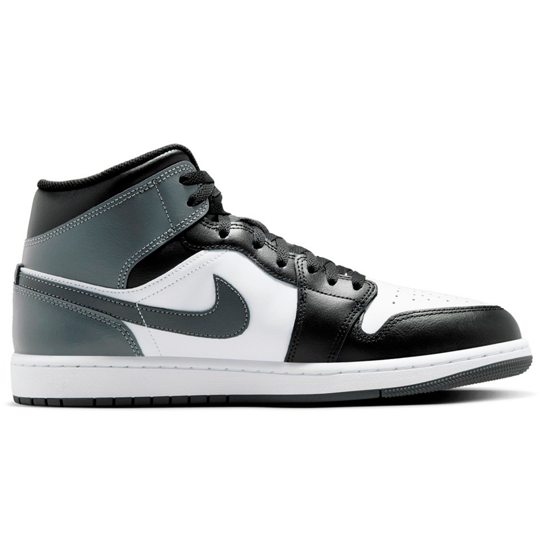 Sneakers Air Jordan 1 Mid Black&Iron-Gray