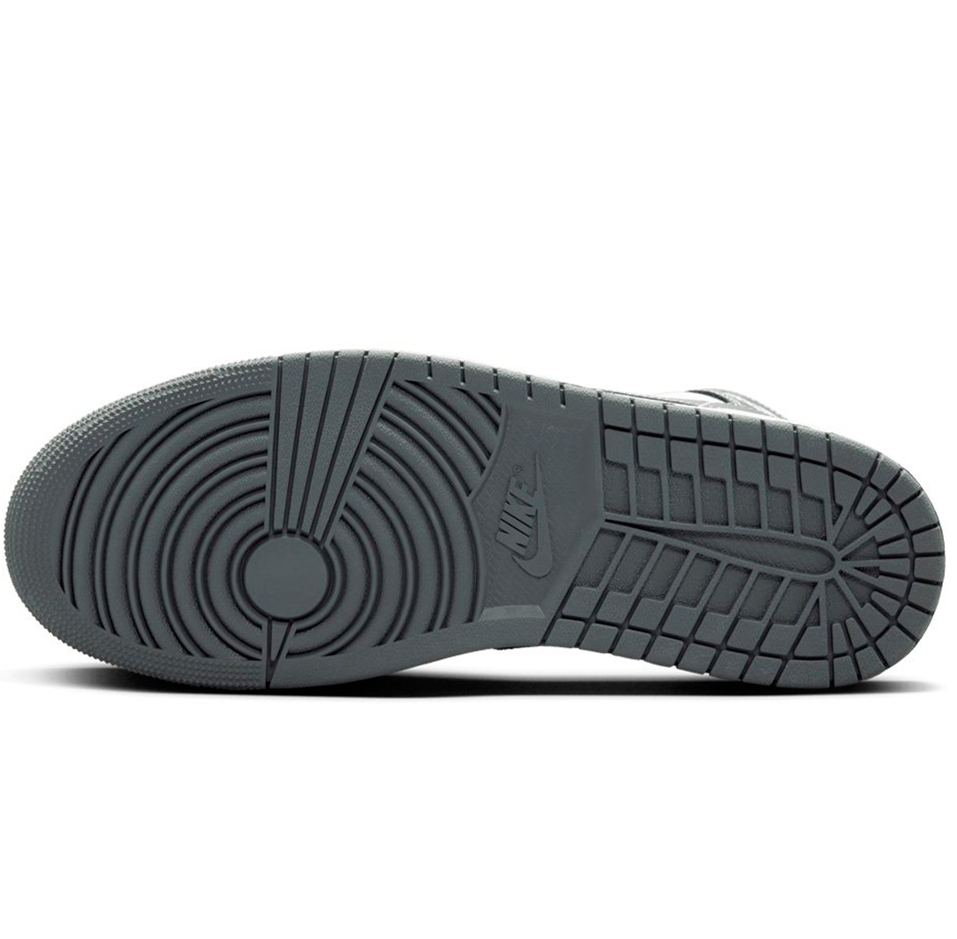 Sneakers Air Jordan 1 Mid Black&Iron-Gray