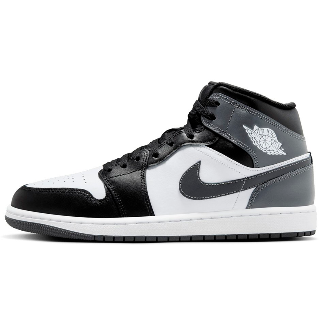 Sneakers Air Jordan 1 Mid Black&Iron-Gray