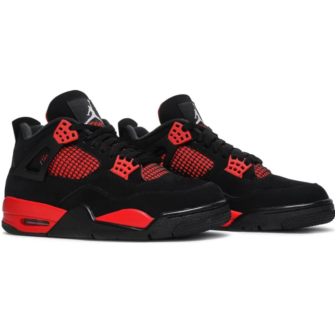Sneakers IV Retro Red Thunder